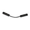 Accessories for track lighting Lux Magnetic Track Power Connector Flex – accessories for track lighting in black and plastic