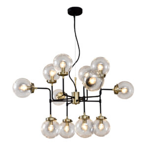 Pendant lamp Lux Odelia – modern pendant lamp in black