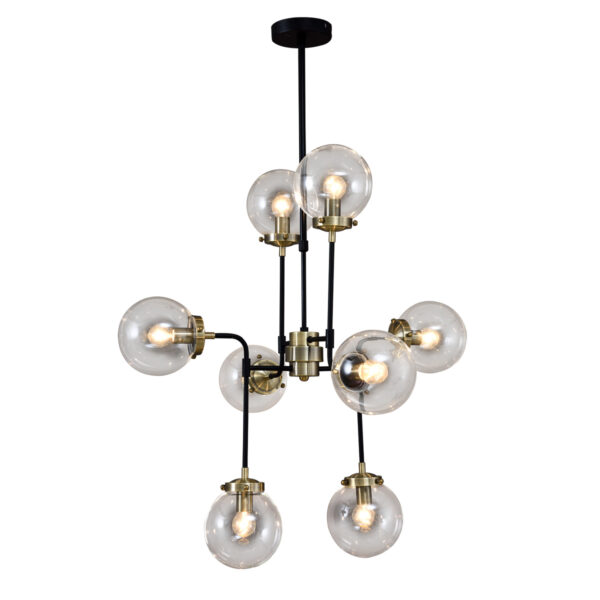 Pendant lamp Lux Odelia 28w – modern pendant lamp in black