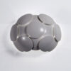 Wall lamp Lux Santina GR – LED wall lamp in grey and plastic
