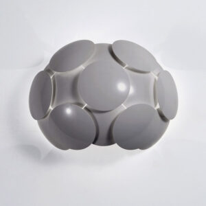 Wall lamp Lux Santina GR – LED wall lamp in grey and plastic