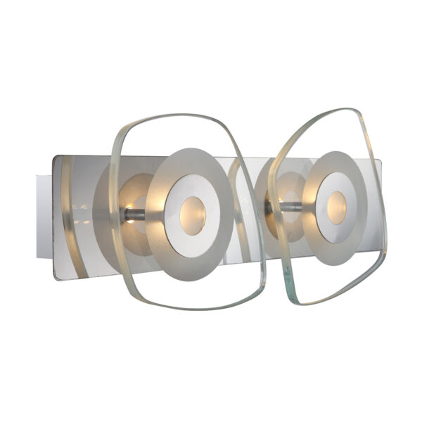 Wall lamp Lux Bill 4.5w – LED wall lamp in chrome and metal