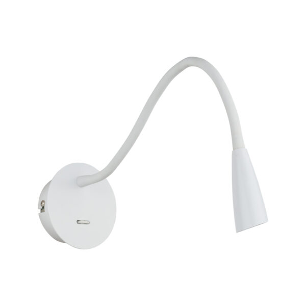 Bedside lamp Lux Paola – bedside lamps in white and metal