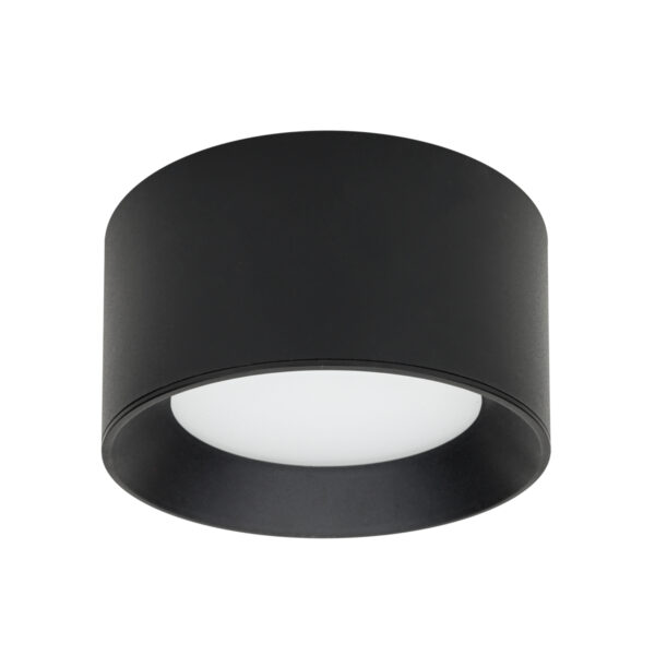 Surface mounted ceiling light Lux Sirius – surface mounted ceiling lights in black and plastic