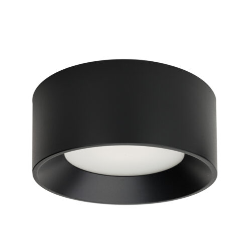 Surface mounted ceiling light Lux Sirius – surface mounted ceiling lights in black and plastic