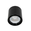 Surface mounted ceiling light Lux Luna Black – surface mounted ceiling lights in black and aluminum