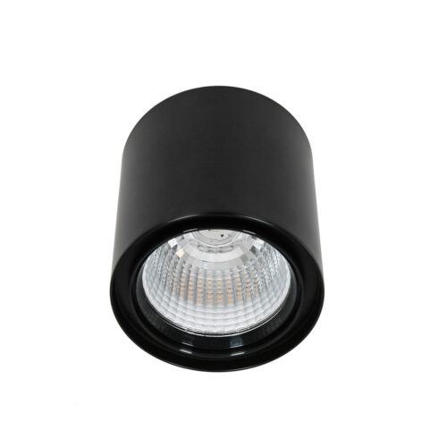Surface mounted ceiling light Lux Luna Black – surface mounted ceiling lights in black and aluminum