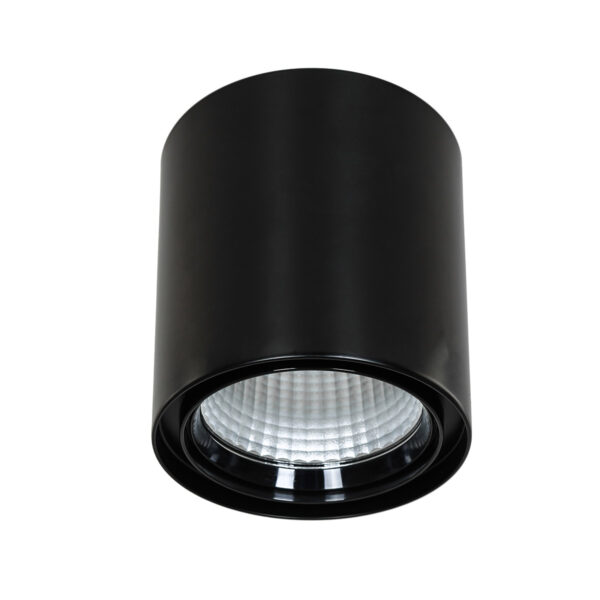 Surface mounted ceiling light Lux Luna Black 3800LM