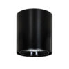 Surface mounted ceiling light Lux Luna Black 3800LM