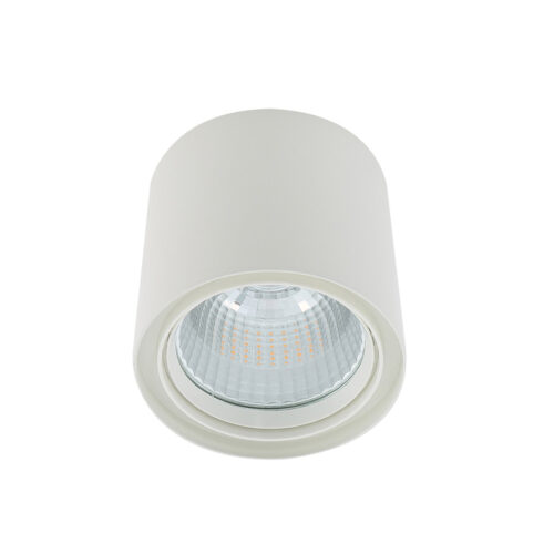 Surface mounted ceiling light Lux Luna White – surface mounted ceiling lights in white and aluminum
