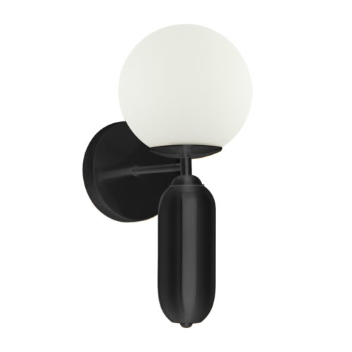 Wall lamp Lux Aldeva – LED wall lamp in black and steel