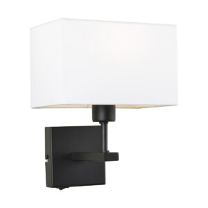 Bedside lamp Lux Norte – bedside lamps in matt black and steel