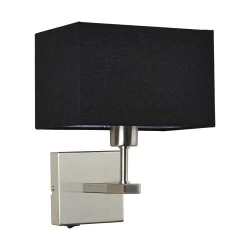 Bedside lamp Lux Norte – bedside lamps in nickel and steel