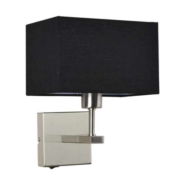 Bedside lamp Lux Norte – bedside lamps in nickel and steel