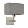 Bedside lamp Lux Norte – bedside lamps in nickel and steel