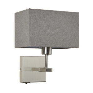 Bedside lamp Lux Norte – bedside lamps in nickel and steel