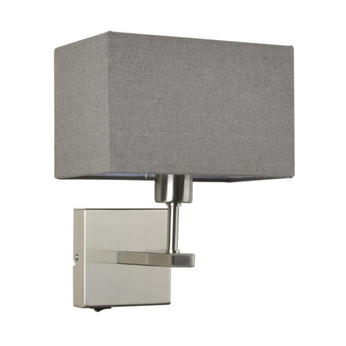 Bedside lamp Lux Norte – bedside lamps in nickel and steel