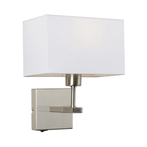 Bedside lamp Lux Norte – bedside lamps in nickel and steel