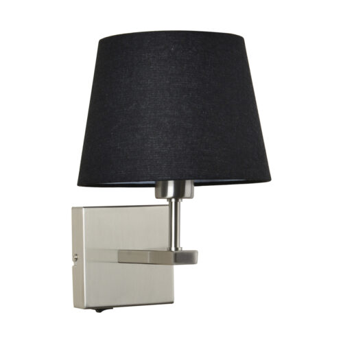 Bedside lamp Lux Norte 60w – bedside lamps in nickel and steel