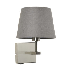 Bedside lamp Lux Norte – bedside lamps in nickel and steel