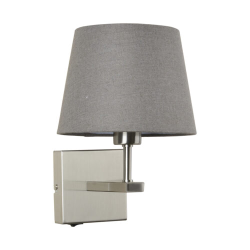 Bedside lamp Lux Norte – bedside lamps in nickel and steel