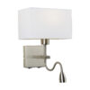 Bedside lamp Lux Norte 63w – bedside lamps in nickel and steel