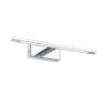 Wall lamp Lux Lamiena – LED wall lamp in chrome and metal