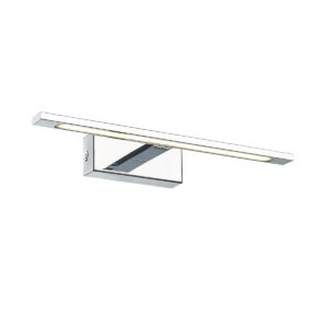 Wall lamp Lux Lamiena – LED wall lamp in chrome and metal