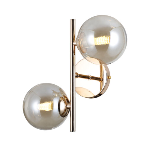 Wall lamp Lux Erimida 5w – LED wall lamp in gold and steel