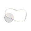 Wall lamp Lux Amaya 20w – LED wall lamp in white and steel