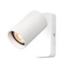 Wall lamp Lux Nesto – LED wall lamp in sandy white and steel