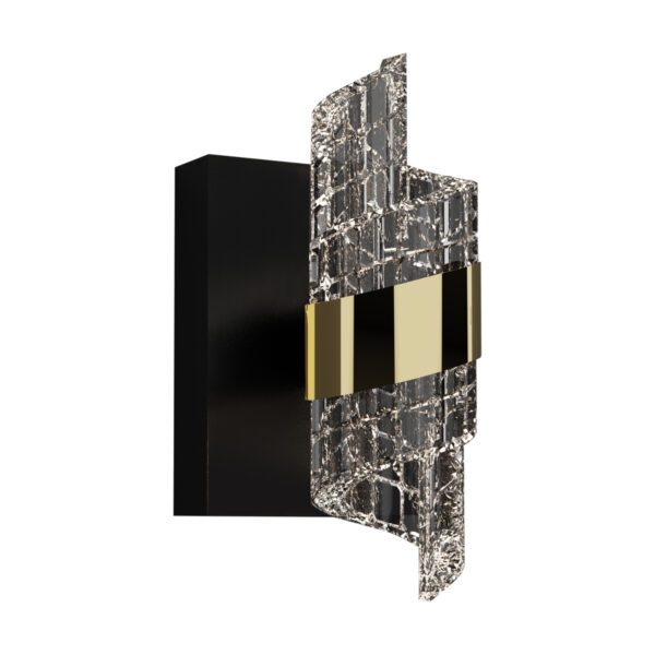 Wall lamp Lux Tonga – LED wall lamp in black
