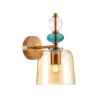 Wall lamp Lux Namos – LED wall lamp in brass and metal alloy
