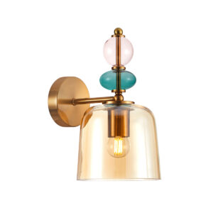 Wall lamp Lux Namos – LED wall lamp in brass and metal alloy