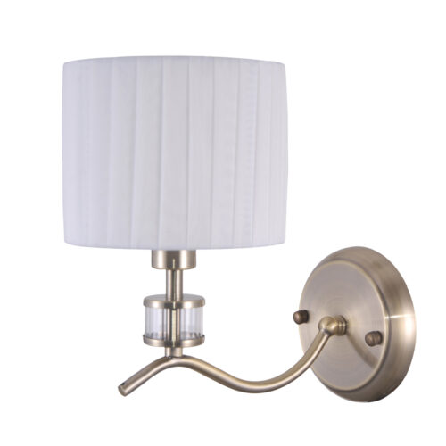 Wall lamp Lux Ferlena – LED wall lamp in antique bronze and steel