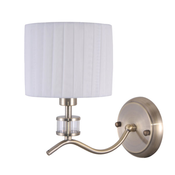 Wall lamp Lux Ferlena – LED wall lamp in antique bronze and steel