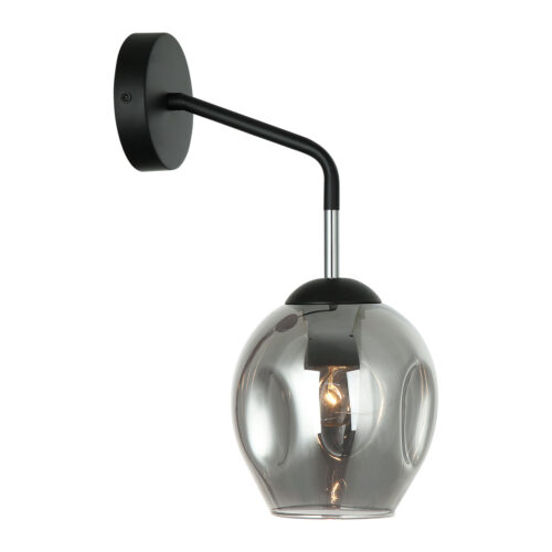 Wall lamp Lux Borgo – LED wall lamp in black