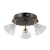 Wall lamp Lux Orella – LED wall lamp in matt black
