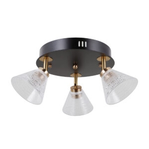 Wall lamp Lux Orella – LED wall lamp in matt black