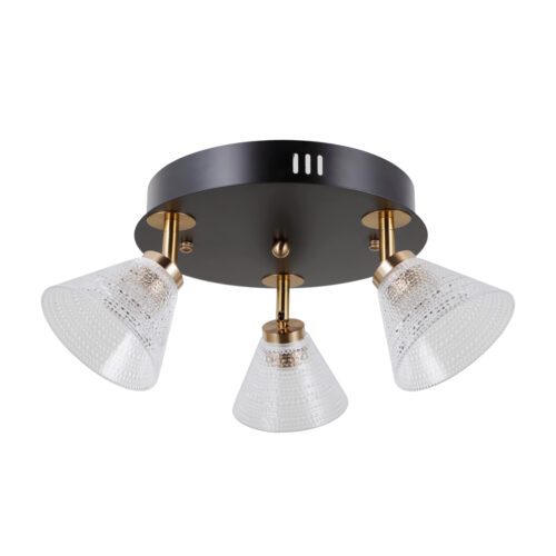 Wall lamp Lux Orella – LED wall lamp in matt black