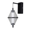 Wall lamp Lux Fuente 5w – LED wall lamp in matt chrome and aluminum