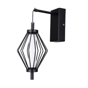 Wall lamp Lux Sevil – LED wall lamp in matt chrome and steel