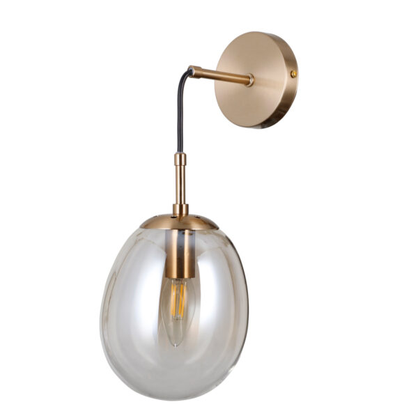 Wall lamp Lux Meolo 5w – LED wall lamp in gold and metal alloy