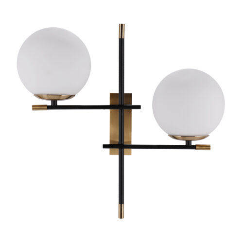 Wall lamp Lux Stelia – LED wall lamp in black