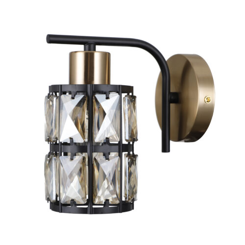 Wall lamp Lux Menfi – LED wall lamp in black