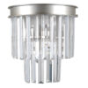 Wall lamp Lux Verdes – LED wall lamp in silver and steel