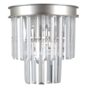 Wall lamp Lux Verdes – LED wall lamp in silver and steel
