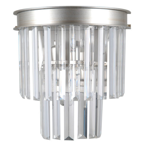 Wall lamp Lux Verdes – LED wall lamp in silver and steel