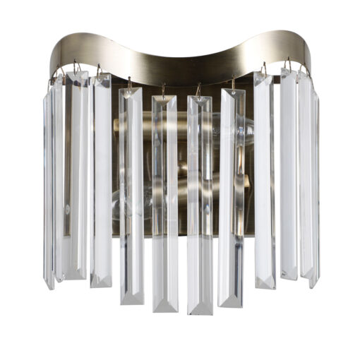 Wall lamp Lux Sabriga – LED wall lamp in antique bronze