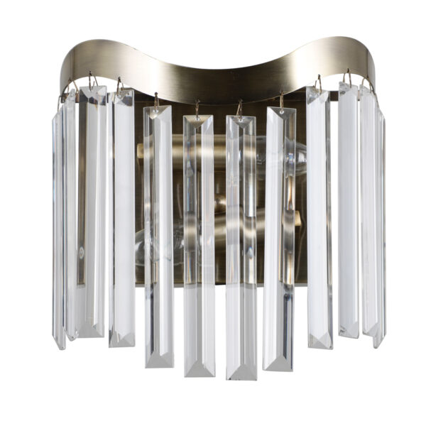 Wall lamp Lux Sabriga – LED wall lamp in antique bronze